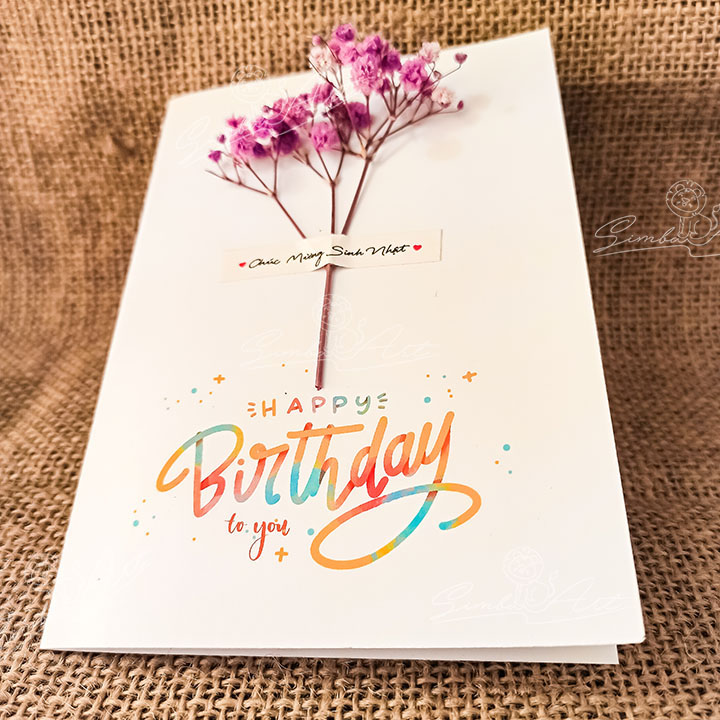 Một số cách làm thiệp sinh nhật độc đáo thiết kế thiệp sinh nhật online